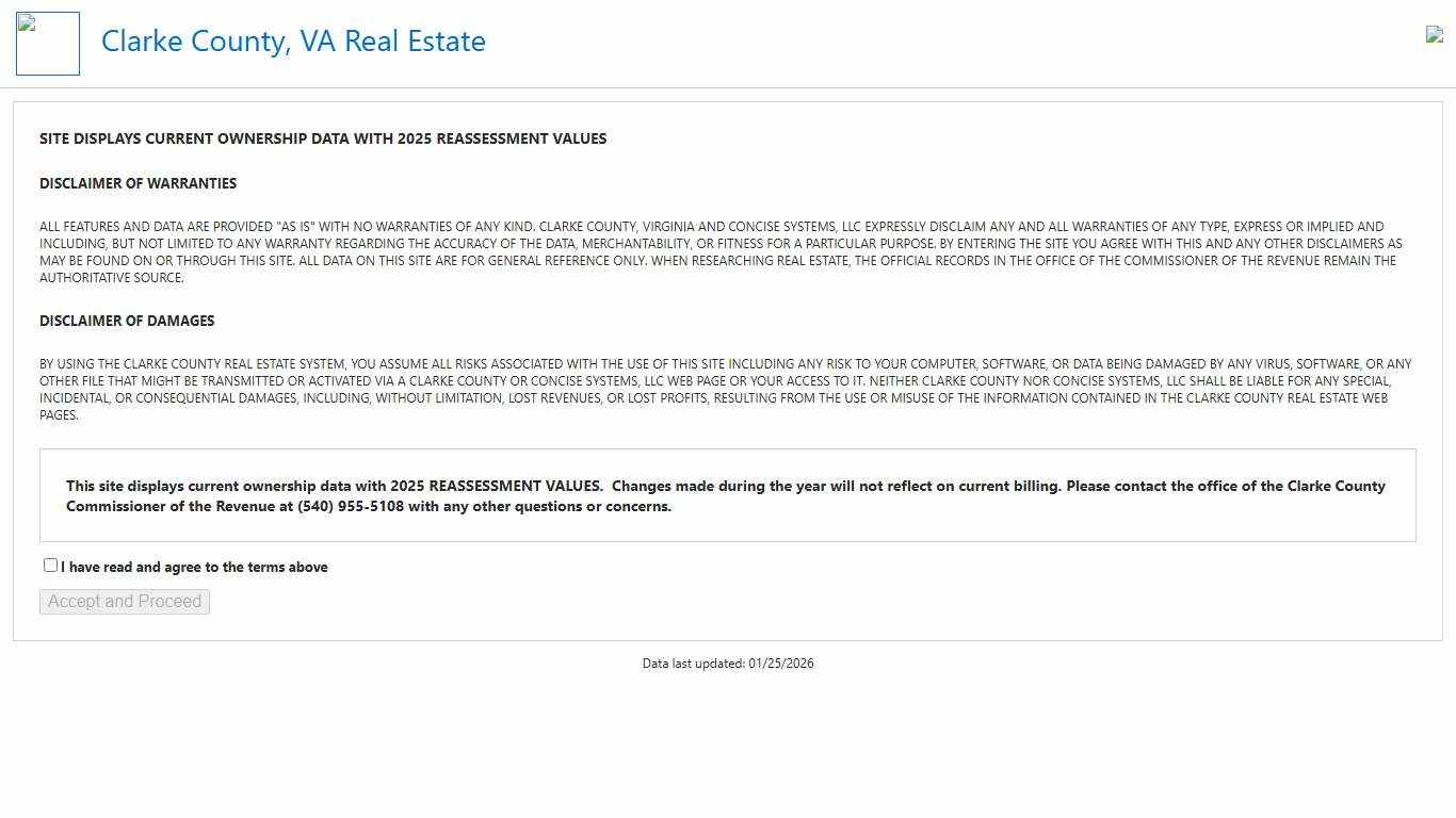 Clarke County, VA - Official Real Estate Data